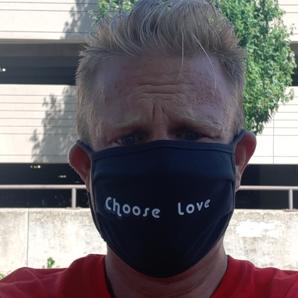 Choose Love Facemask